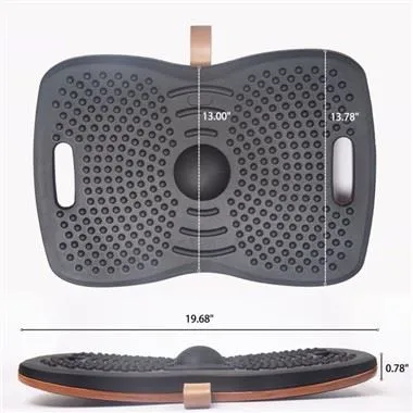 Ergonomics Anti Fatigue Balance Board, Standing Desk Balance Boards, Sit Stand Desk Mat Balancing Mat